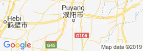 Puyang Chengguanzhen map